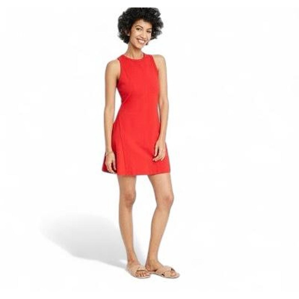 Sleeveless Tennis Dress A New Day Black SZ L